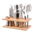 Set Cocktail Shaker Bar Set Stainless Steel Bartender Kit M